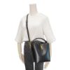 圖片 YSL 展示品 LE 37 滑面牛皮金釦肩背/斜背兩用包-小(749036-黑)
