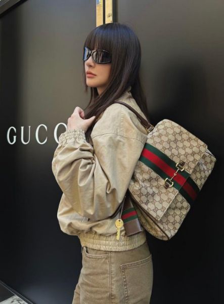 圖片 Gucci Paparazzo 大型老花手袋 把時髦揉進呼吸，這就是新世代的鬆弛感