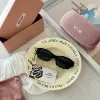 圖片 MIUMIU A03SF 黑色不規則墨鏡