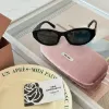 圖片 MIUMIU A03SF 黑色不規則墨鏡
