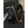 圖片 Chanel 香奈兒 經典黑金配色 25 bag mini尺寸
