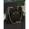 圖片 Chanel 香奈兒 經典黑金配色 25 bag mini尺寸