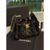 圖片 Chanel 香奈兒 經典黑金配色 25 bag mini尺寸