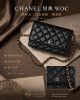 圖片 CHANEL WOC｜黑色荔枝牛皮鏈帶包