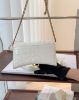 圖片 【BALENCIAGA】鱷魚紋沙漏包 WOC 白色