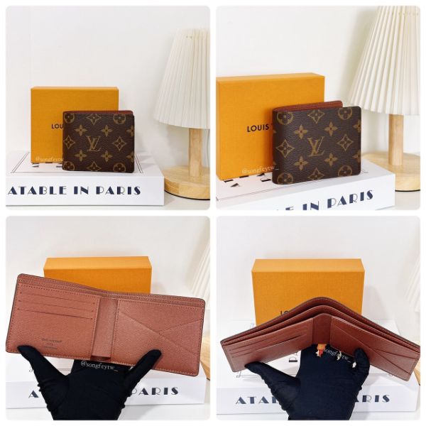 圖片 Louis Vuitton｜LV 經典 6卡男短夾 M60895
