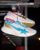 Bape x Adidas Adizero Evo SL Blue Pink Gold KJ5751