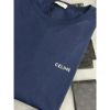 圖片 Celine 經典 字母設計 深藍配色 短袖T恤上衣 素t