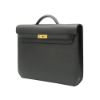 圖片 Hermes 展示品 Kelly depeches Epsom牛皮金釦公事包(Noir黑)