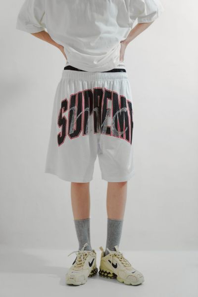 Supreme SS26 Week16 Rhinestone Mesh Short