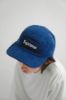  Supreme SS26 Week15 Monogram Gingham Camp Cap 五分割帽 Logo印花