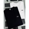 圖片 Loewe 新款 刺繡小logo 拼接配色 黑、白色 短袖T恤上衣