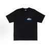 圖片 Stussy SS26 WAVE OVAL TEE 水波紋 黑