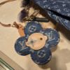 圖片 《在台現貨最低特價  最新》Louis Vuitton LV Vivienne Denim 藍色牛仔手袋吊飾鎖匙圈