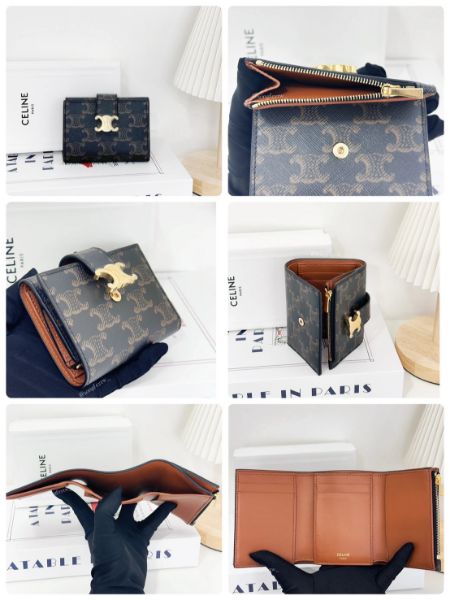 圖片  Celine 新款 三折短夾 10M962CQH.04LU