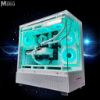 圖片 MiEN 7700 / RTX5060Ti / 32G RAM / 1TB SSD / 純白色海景房米恩電腦主機