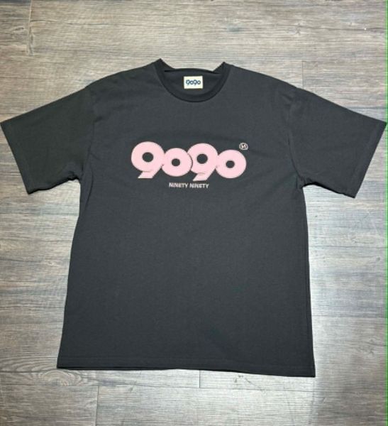 圖片 9090 黑粉  正面大圖LOGO  短袖T