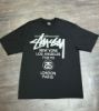 圖片 2026SS STUSSY WORLD TOUR TEE 熱門款 世界巡迴 短T 黑色 3903962