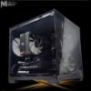 圖片 MiEN R5-7500F RTX5060 遊戲電競黑色機殼米恩電腦主機