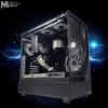 圖片 MiEN R7-7700 / RX9060XT 16G / 32G DDR5 / 1TB SSD 黑色海景房機箱米恩電腦