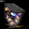 圖片 MiEN R7-9800x3D RTX5070 黑色電競遊戲海景房米恩電腦主機 