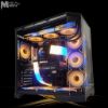 圖片 MiEN R7-9800x3D RTX5070 黑色電競遊戲海景房米恩電腦主機 