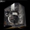 圖片 MiEN R7-9800x3D RTX5070 黑色電競遊戲海景房米恩電腦主機 