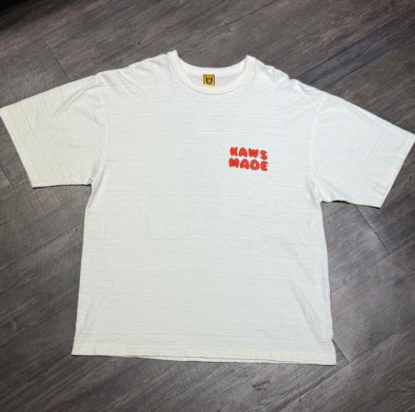圖片 HUMAN MADE X KAWS T 白色 漂浮 短袖