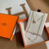 圖片 Hermes 櫻花粉mini pop h 項鍊