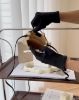 圖片 【LOEWE】經典拉菲草斜背手機包 米色