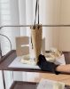 圖片 【LOEWE】經典拉菲草斜背手機包 米色