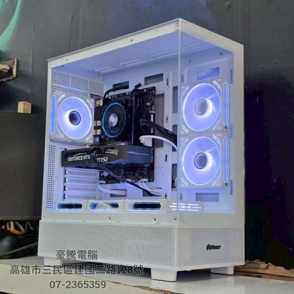 圖片 星曜9號 INTEL I5-12400F 獨顯 RTX5060TI 8G SHADOW 2X 海景遊戲主機 電腦