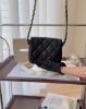 圖片 【CHANEL】羊皮愛心扣方胖 黑色