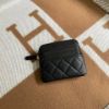 圖片 Chanel 23a黑鑽荔枝吐司錢包