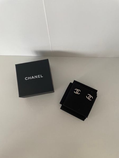 圖片 Chanel經典雙C耳釘