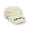 圖片 Balenciaga 展示品 品牌刺繡Logo棉質棒球帽#L(米色)