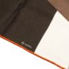 圖片 Hermes 展示品 喀什米爾混絲駿馬飲水圖騰絲巾/方巾-65cm(黑/米/咖)
