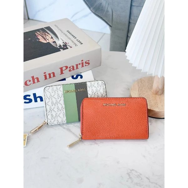 圖片 Michael Kors｜MK 專櫃 ㄇ型拉鍊零錢包