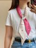 圖片 「M.Y精品」香奈兒Chanel 花朵 Twilly絲巾 髮帶 提把綁帶100%真絲