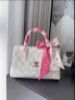 圖片 「M.Y精品」香奈兒Chanel 花朵 Twilly絲巾 髮帶 提把綁帶100%真絲