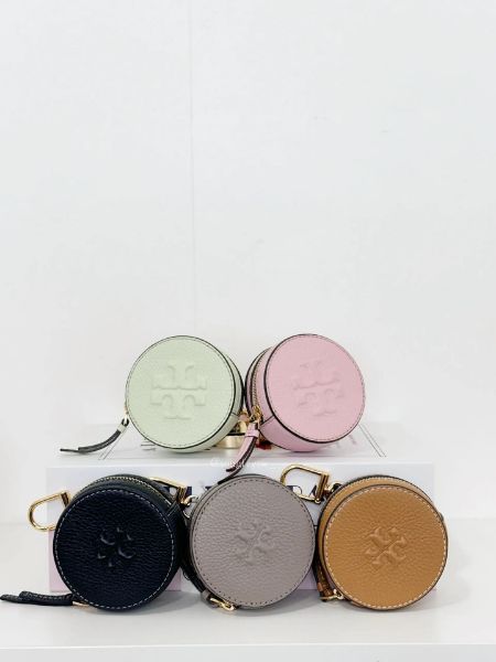 圖片 Tory Burch｜TB THEA 浮雕圓形零錢包