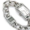 圖片 Hermes Nantucket 鎖鏈精鋼腕錶-29mm(銀)