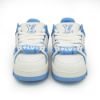 圖片 Louis Vuitton 展示品 LV Trainer 壓克力造型皮革運動鞋#34(白/水藍)