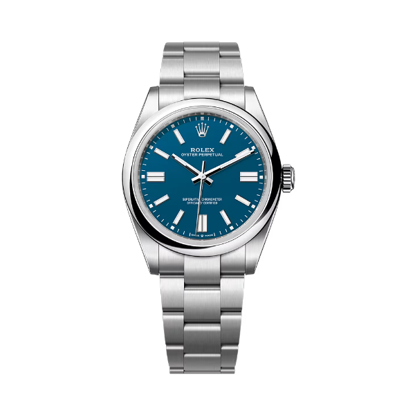 圖片 【ROLEX】勞力士 Oyster Perpetual系列 2026新款 134300 藍色烤漆面 41mm