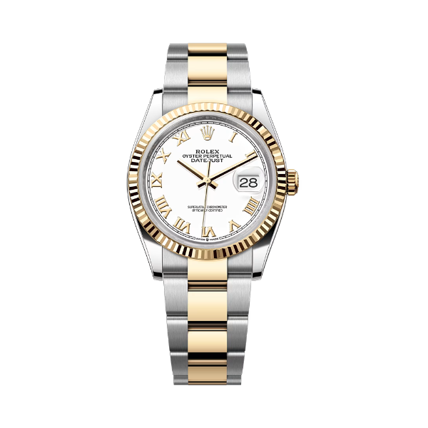 圖片 【ROLEX】勞力士 Date Just系列 126233 白羅馬 太陽圈 36mm