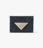 圖片 韓國🇰🇷連線 Fennec Triangle Wallet 豹紋 金屬三角短夾 零錢包 皮夾 短夾 卡夾 3色(任買兩件711免運)/預購