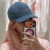圖片 《在台現貨最低特價  最新Dior  藍色亞麻牛仔布 D-Player 棒球帽