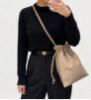 圖片 《我最便宜!全新正品》Celine 羊皮束口斜背手提包 獵棕色