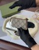 圖片 【GUCCI】老花LOGO鑰匙零錢包 棕色