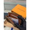 圖片 Louis Vuitton LV 經典 L型 女生 拉鍊短夾 棕色內裏